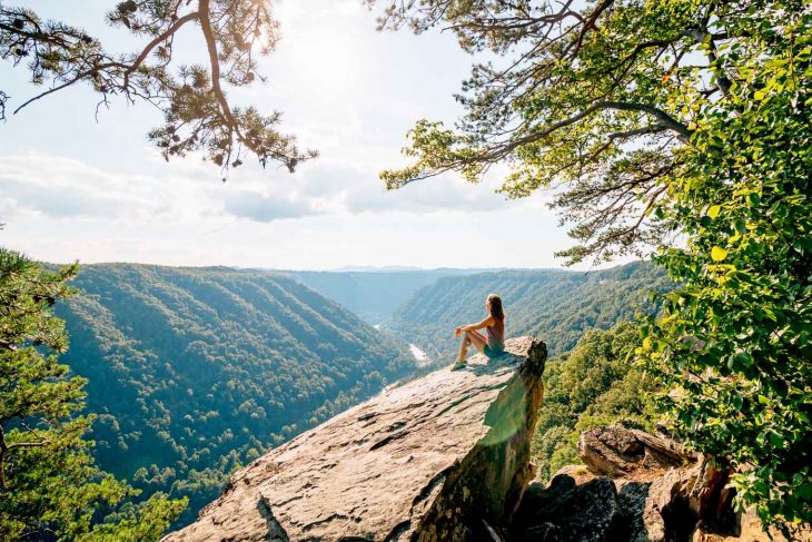 Beauty Mountain Trail in West Virginia